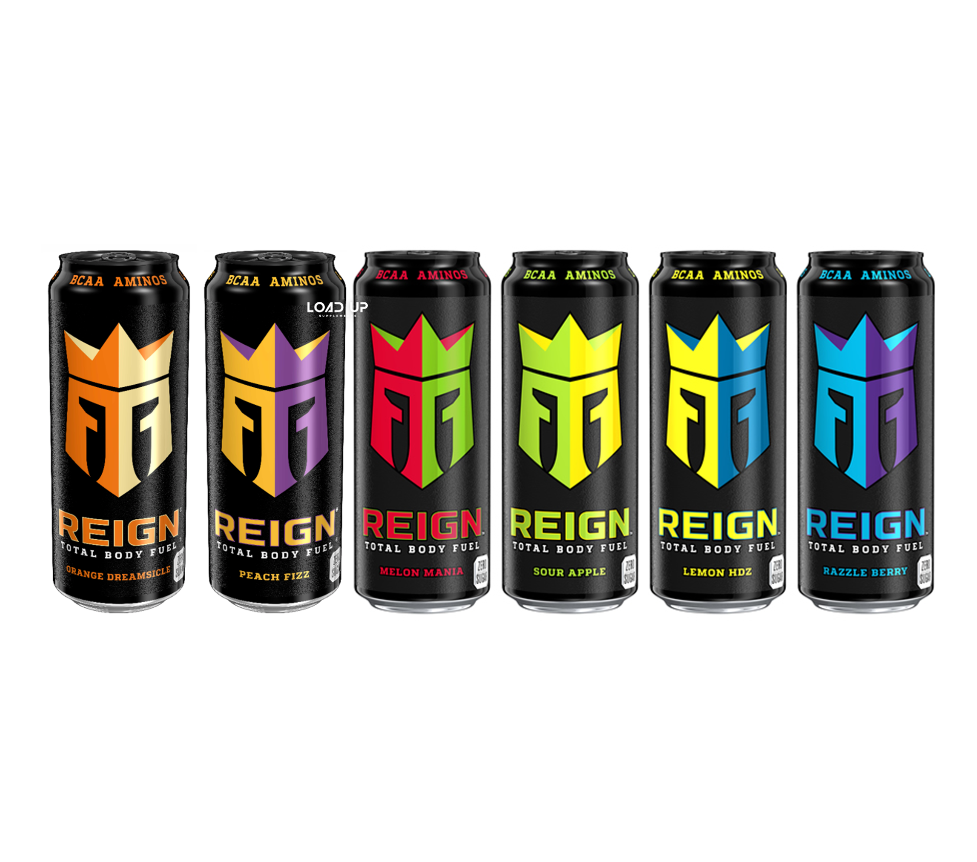 Reign Total Body Fuel energy Drink 500ml **NEW FLAVOURS** – Sour Apple / 1x 500ml – Load Up Supplements