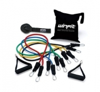 Resistance Tube Band Set – Accessories||Resistance Bands||TRX & Gymnastics Rings – Custom Gym Equipment