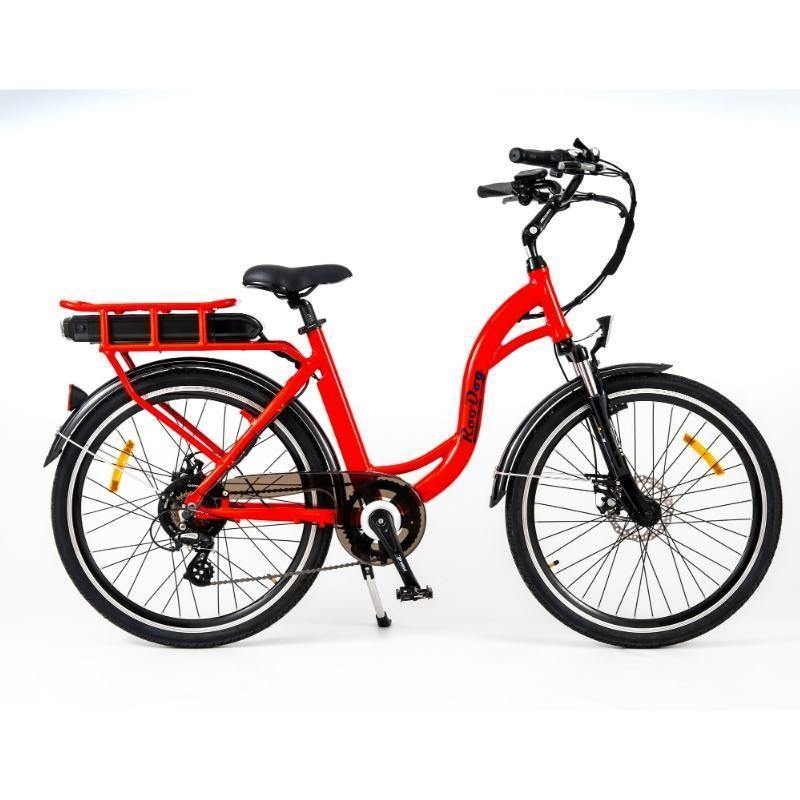 Roodog Chic Grande Step Through Electric Bike – Glossy Red – Aluminium – Generation Electric