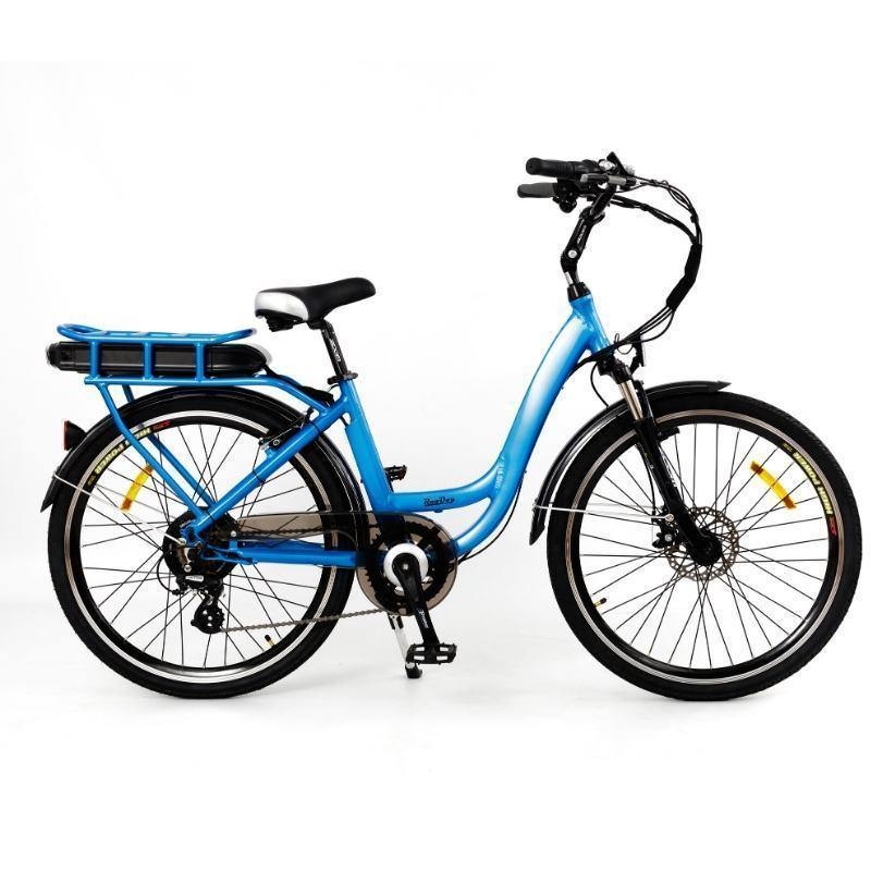 RooDog Chic Step-Through Electric Bike – Electric Blue – Aluminium – Generation Electric