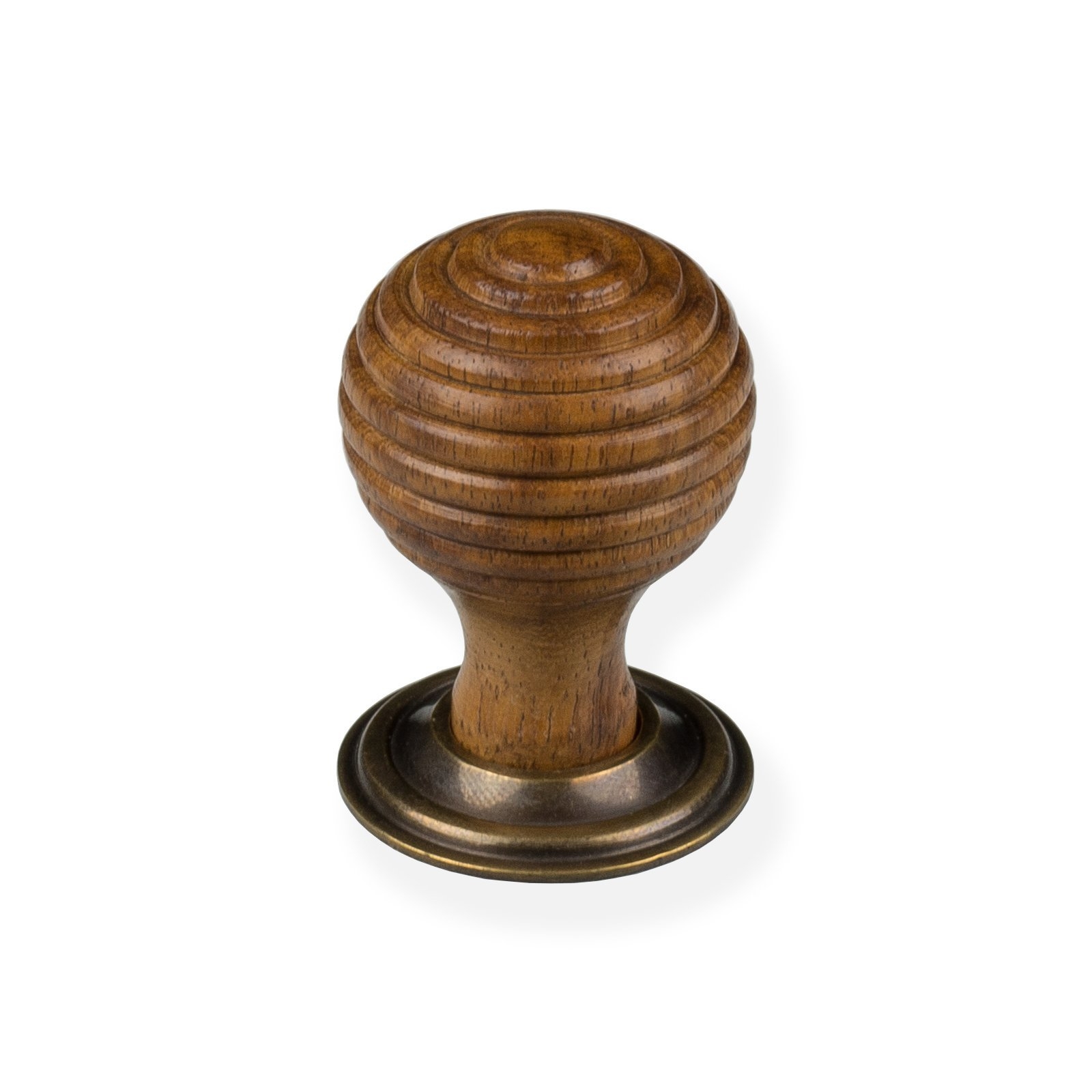 Beehive With Roseplate Cabinet Door Knobs