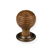 Beehive With Roseplate Cabinet Door Knobs