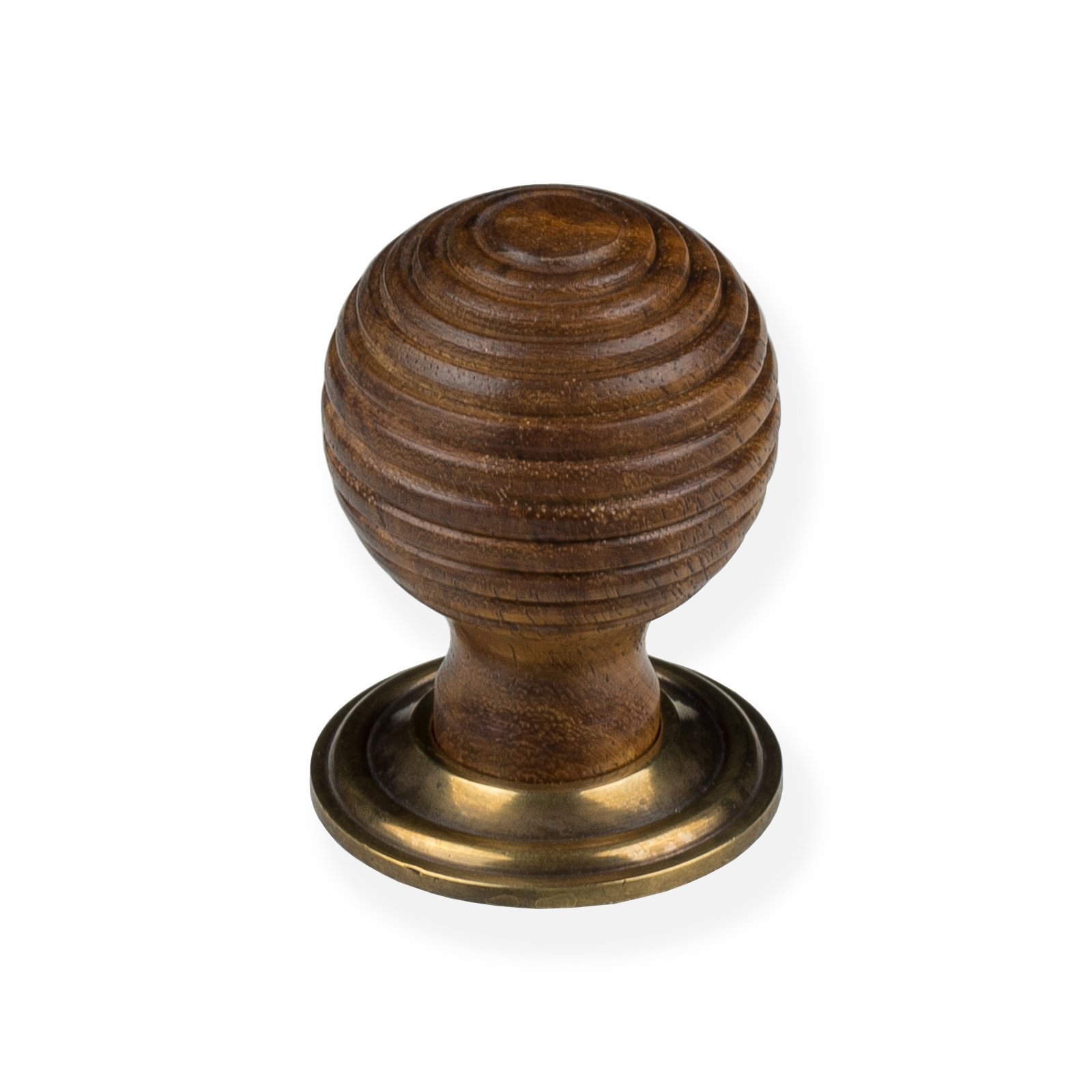 Beehive With Roseplate Cabinet Door Knobs