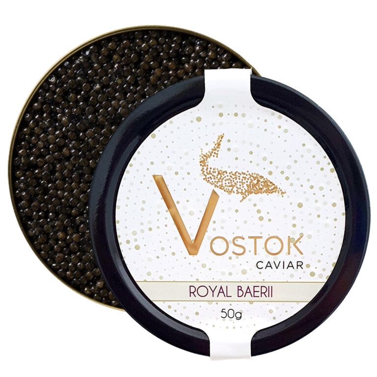 Caviar Royal Baerii – Caviar – 30g, 50g, 125g, 250g 125g – Mr Duck – Le Vacherin Deli