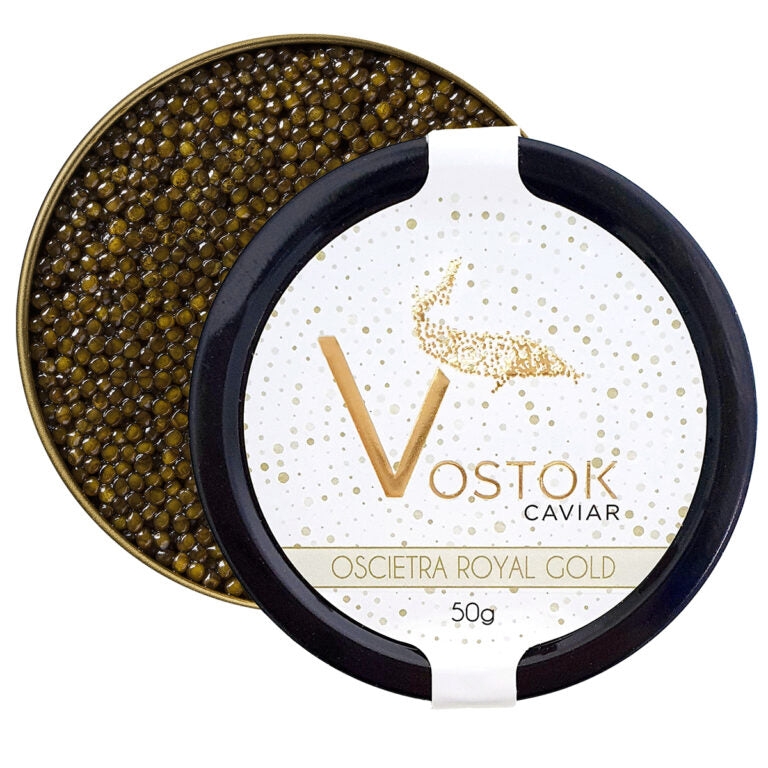 Caviar Royal Oscietra GoldCaviar Royale Oscietra Gold – Caviar – 30g, 50g, 125g, 250g 30g – Mr Duck – Le Vacherin Deli