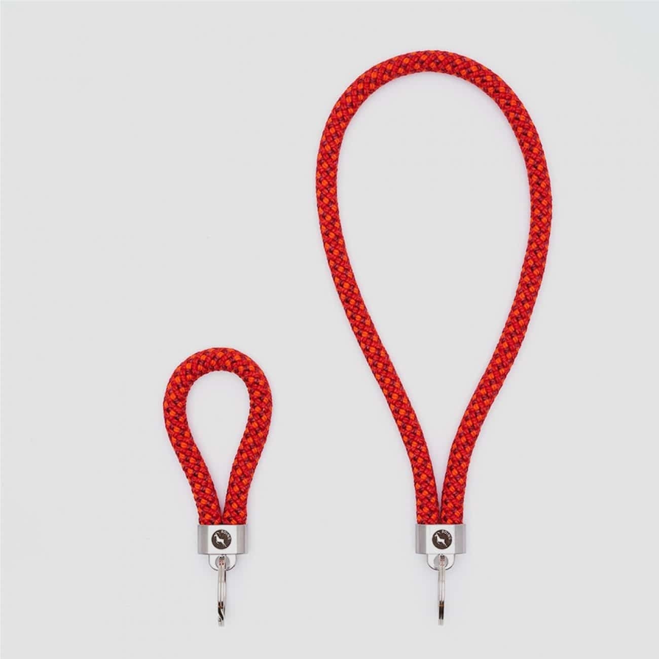 Saffron Steel Key Fob – Key Fob – Medium (13cm long loop) – Boing Apparel- Boing Jewellery