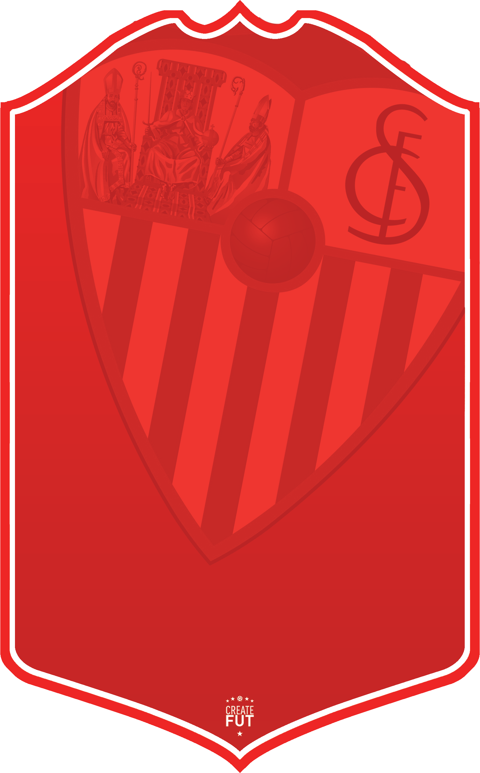 Club Crests – Sevilla, A4 | (21cm x 29.7cm) – Create FUT