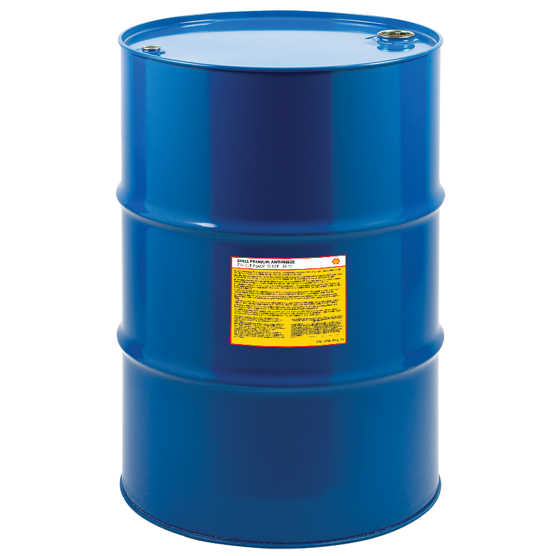 Shell Coolant Long-life Plus – Ready To Use 209L Barrel – High-Quality Engine Oils – Pye Motor Oil