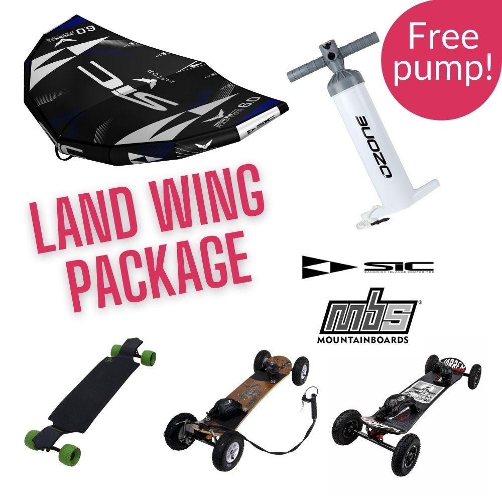 SIC + MBS Land Wing Package – Wing Foiling – The Foiling Collective