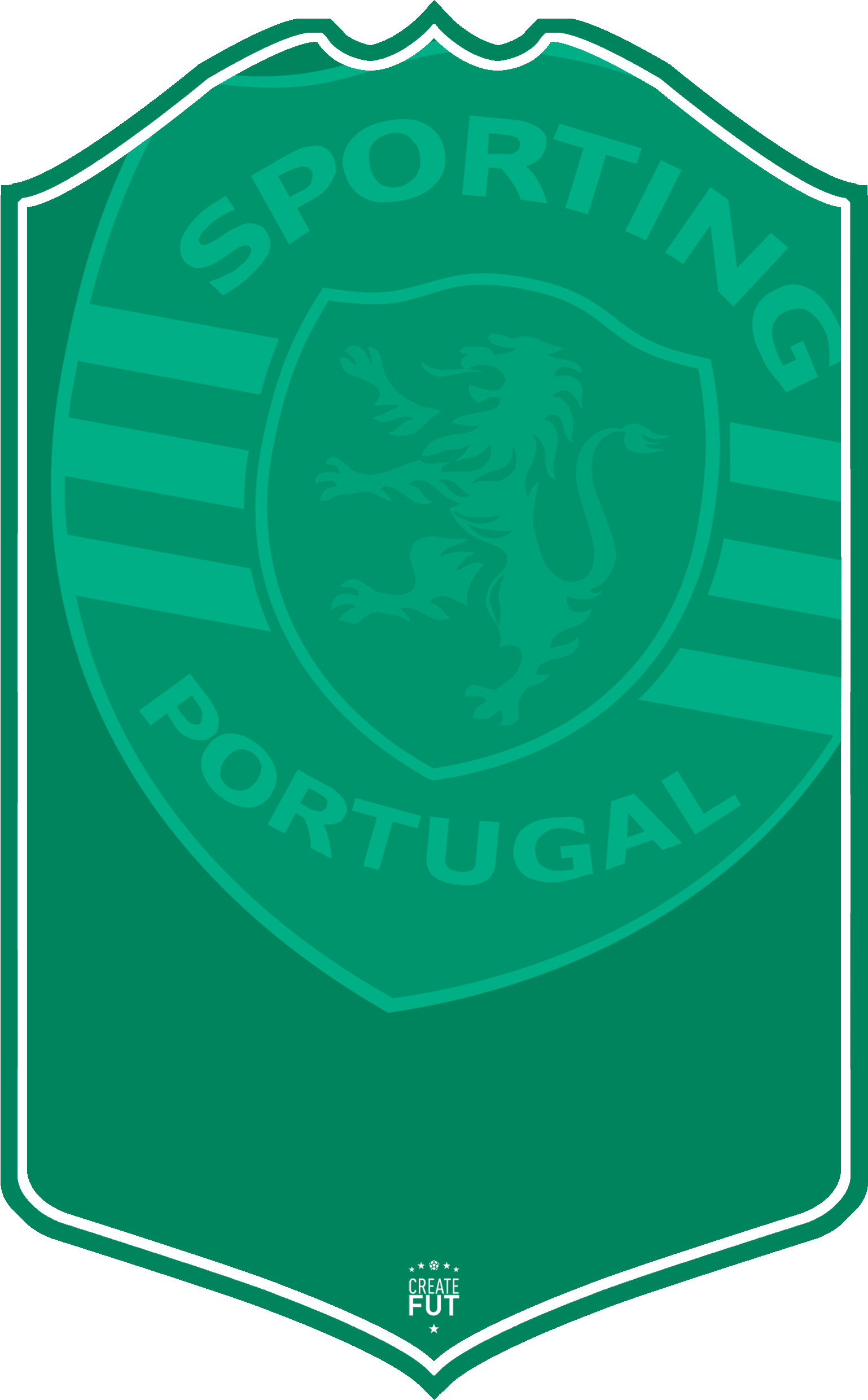 Club Crests – Sporting, A3 | (29.7cm x 42cm) – Create FUT