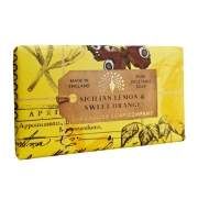 Anniversary Sicilian Lemon & Sweet Orange Soap – 190g – Luxury Fragrance – Premium Ingredients – The English Soap Company