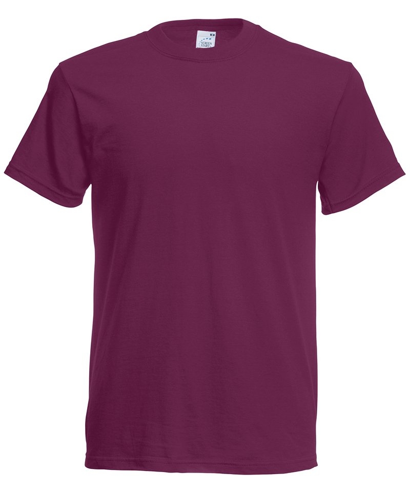 Fruit Of The Loom Original T-Shirt – Aubergine – 2XL – Uniforms Online