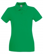 Fruit Of The Loom Women’s Premium Polo Shirt – Kelly Green – 2XL – Uniforms Online