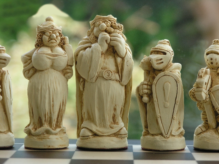 George and the Dragon Theme Chess Set