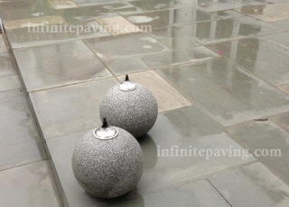 Sawn Kandla Grey Shotblast Mixed Patio Paving Stone Pack 22mm 17.5m² – Indian Sandstone – £29 Per M² – Infinite Paving