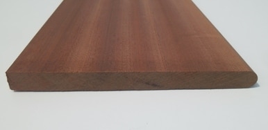 Fulham Timber – 32x150mm Nominal Size Sapele Hardwood Window Board (Per Metre)