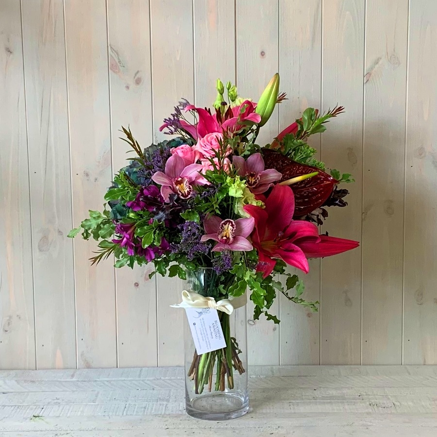 Scented Lilies with Orchids Large – Blooming Amazing