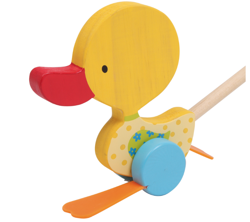 Push-Along Waddling Duck “Tina” (Gives 2 meals)