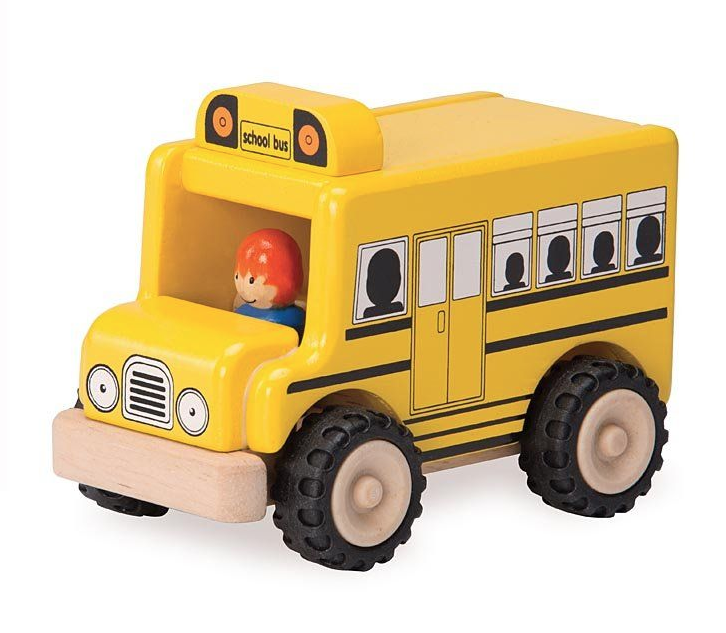 Mini Wooden School Bus (Gives 2 meals)