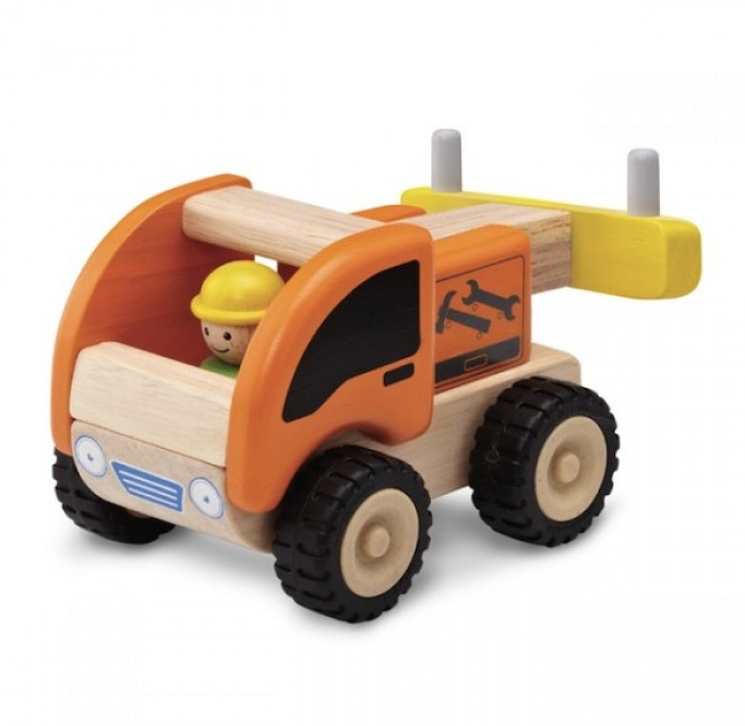 Mini Wooden Tow Truck (Gives 1 meals)