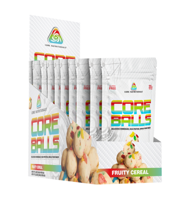Core Nutritionals Core Balls – Protein Bar – Professional Supplements & Protein From A-list Nutrition