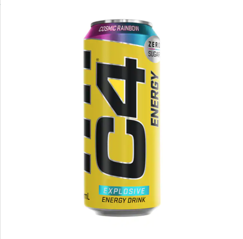 Cellucor C4 Energy Drink 500ml – Cosmic Rainbow / 1x 500ml – Load Up Supplements