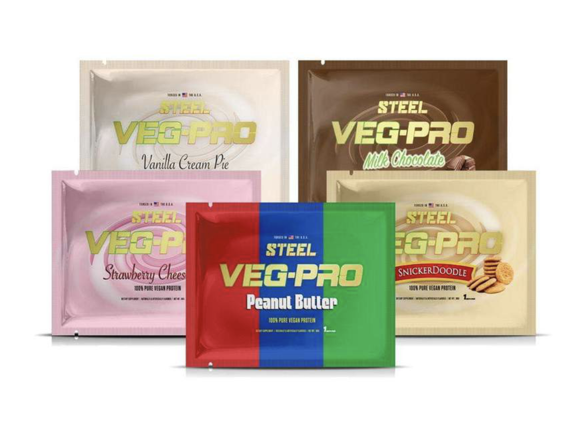 Steel Supplements VEG-PRO Sample – Vegan Protein – Professional Supplements & Protein From A-list Nutrition