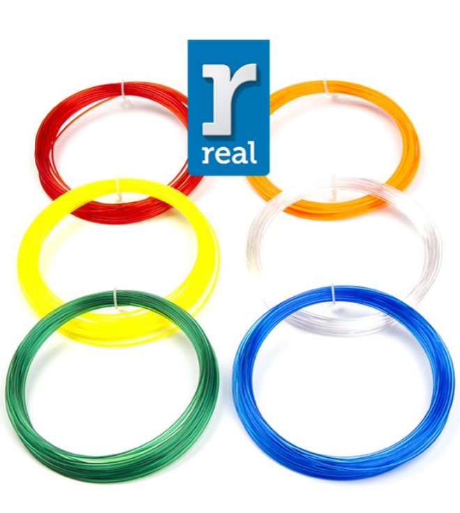 3D pen filament Christmas PLA-ABS-PETG packages ( 4,6,9 pcs – 10 m – 1.75 mm ), PETG – Translucent – 6 – Real Filament