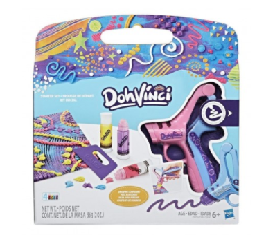 PlayDoh DohVinci Starter Set with Stamp and Scrape Tools
