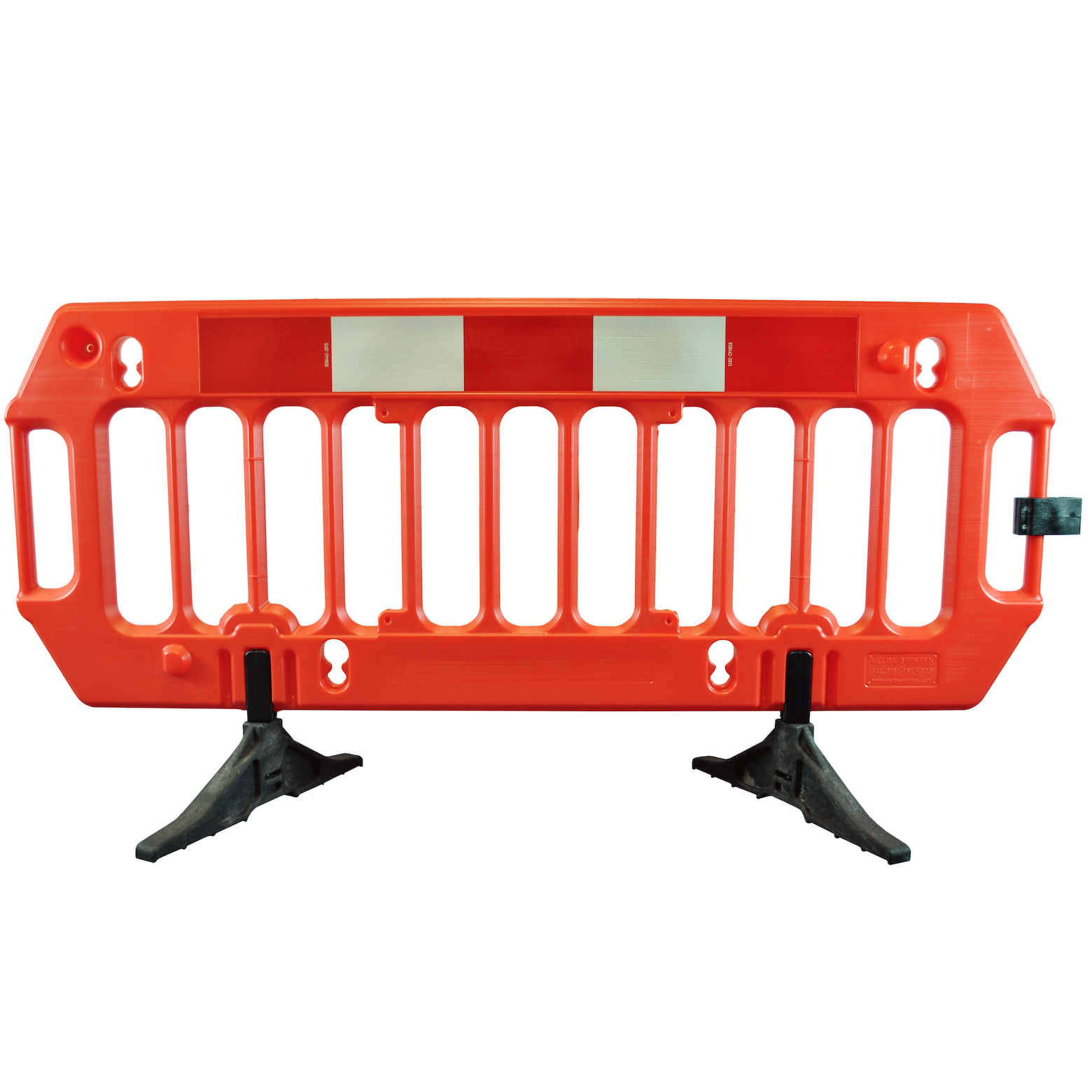 Premium Road Barrier – Chapter 8 Standard Orange Colour Street Solutions UK