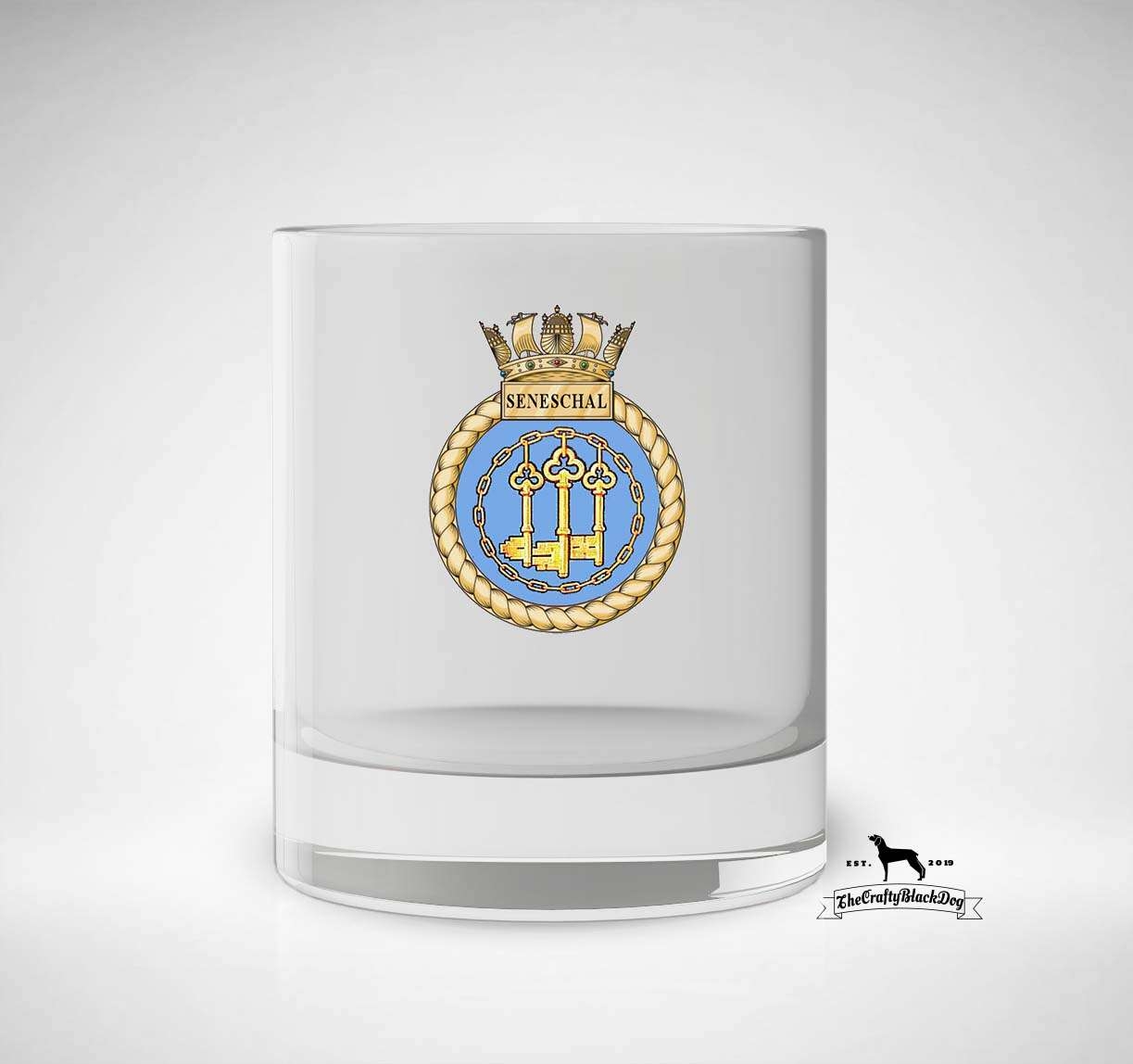 HMS Seneschal – Tumbler – Single – Crafty Black Dog