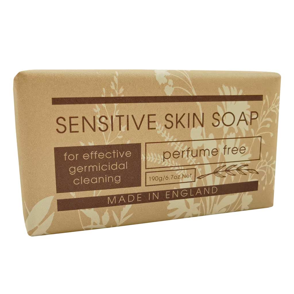 Take Care Sensitive Skin Soap – 190g – Luxury Fragrance – Premium Ingredients – The English Soap Company
