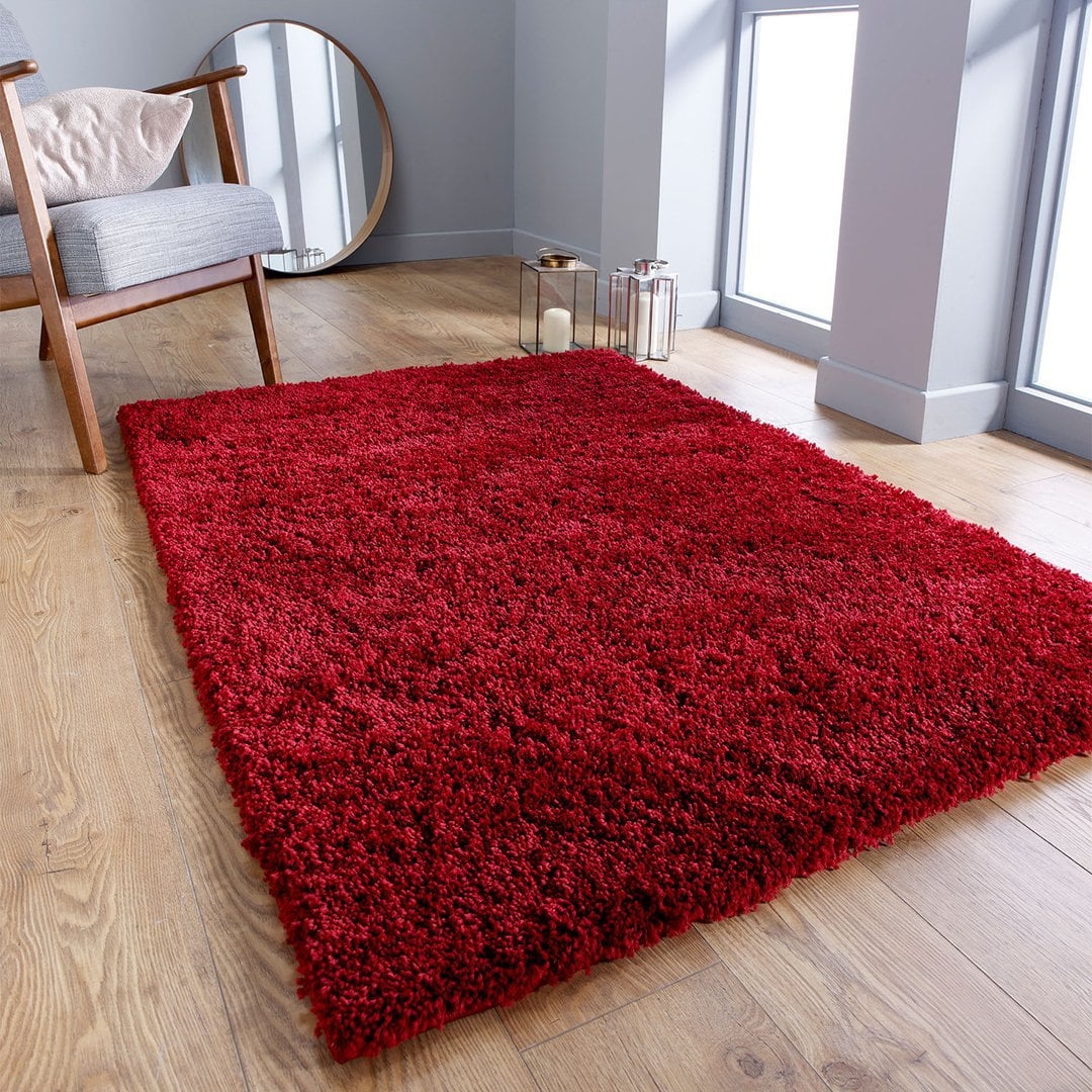 Oriental Weavers – Serene Red 60 x 120cm / Red – The Rug Quarter