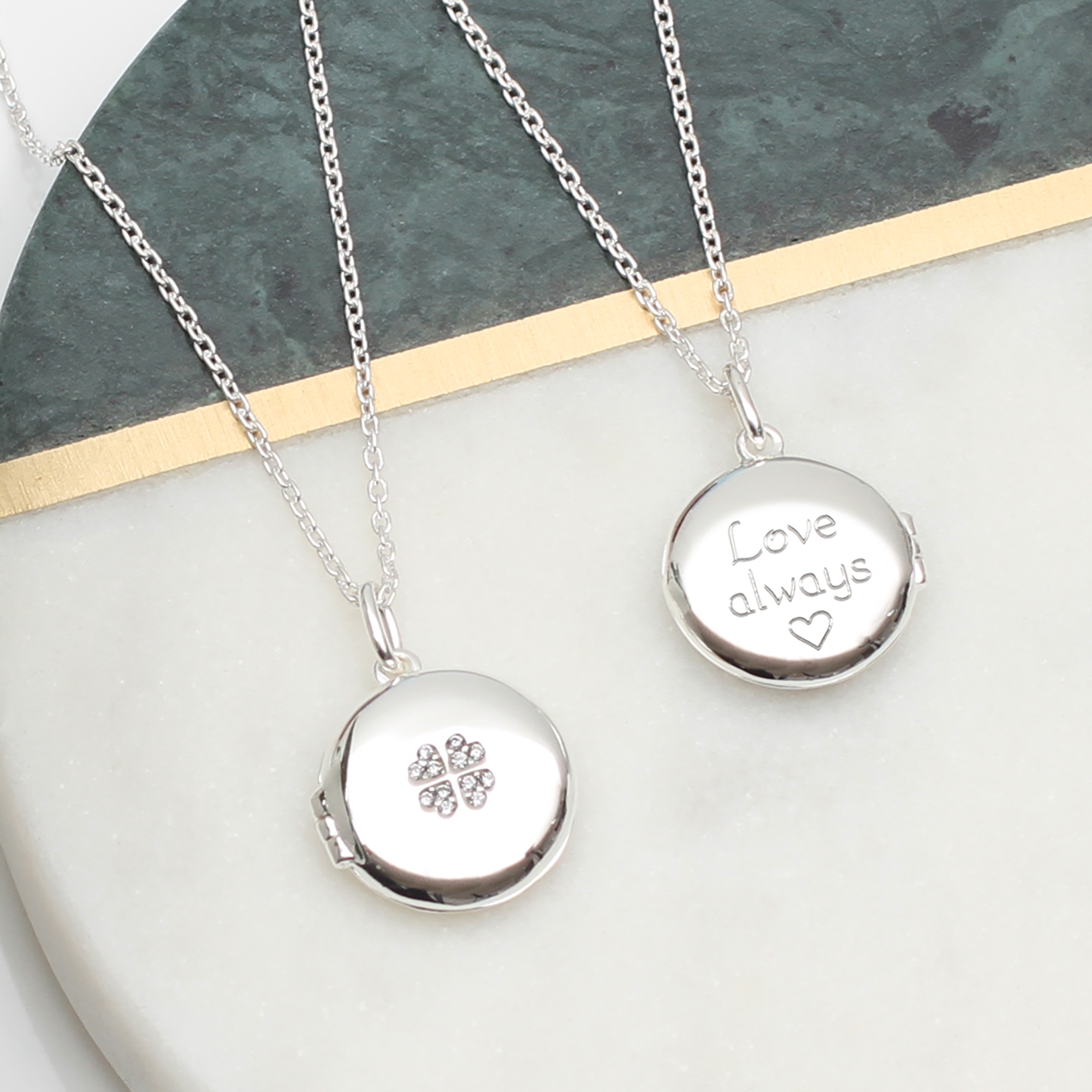 Personalised Sterling Silver Lucky Locket – Hurley Burley