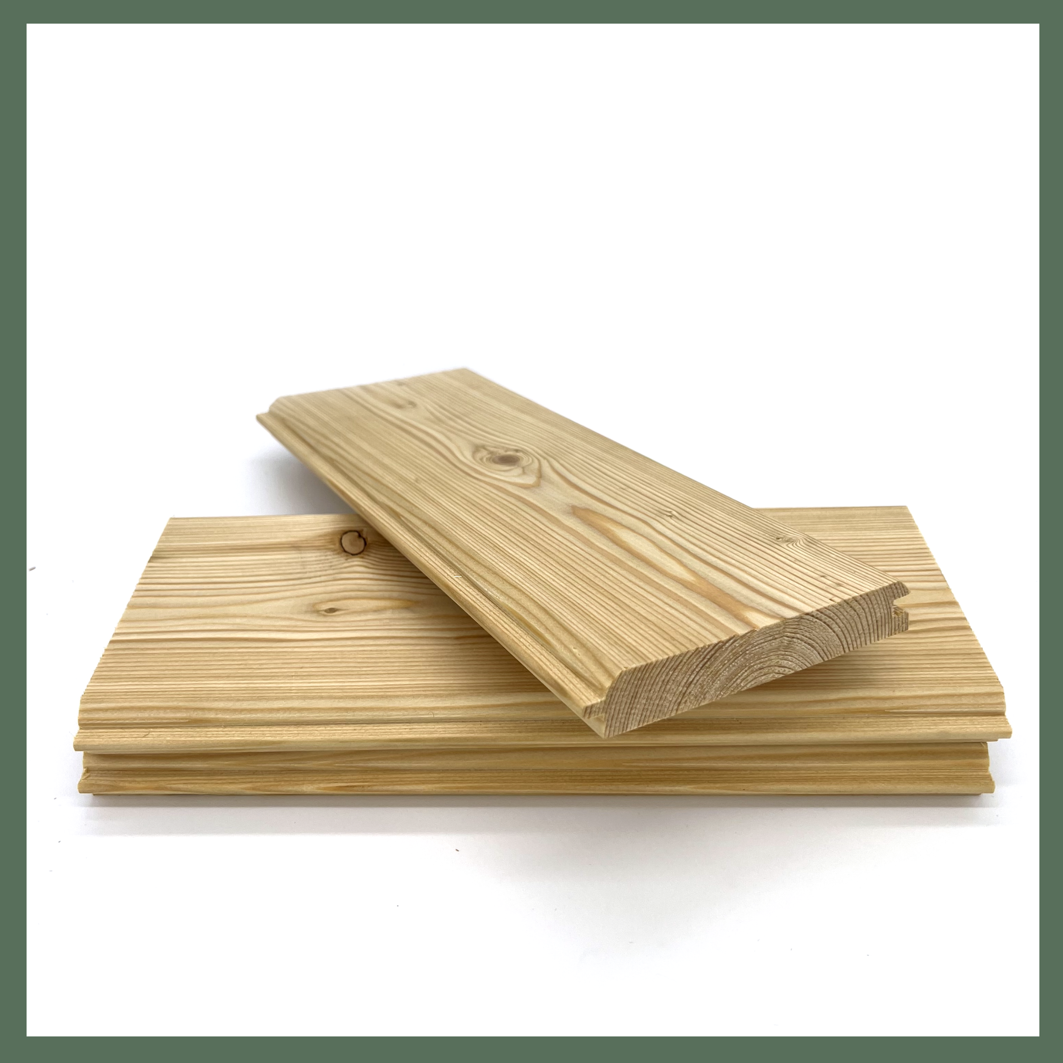 Siberian Larch T&G Cladding – Fast Deliveries! Sample / V-Groove – J F Timber