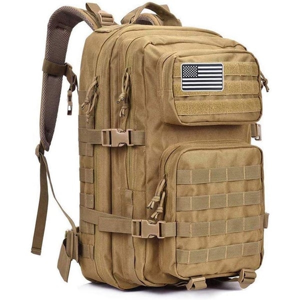 “Warrior” 40L Military Tactical Backpack – Khaki – ONNOR Limited