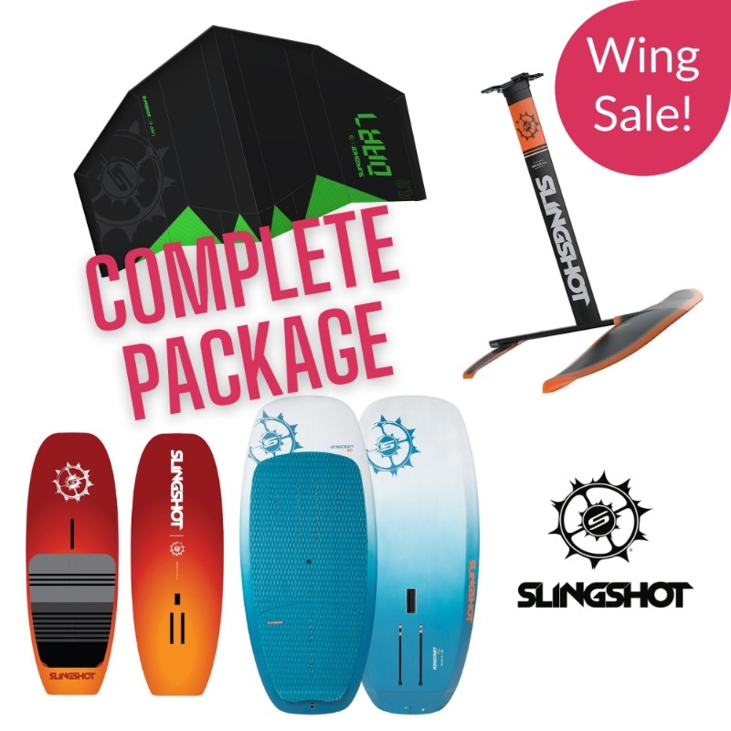 Slingshot Dart V1 Wingfoil Package – Wing Foiling – The Foiling Collective