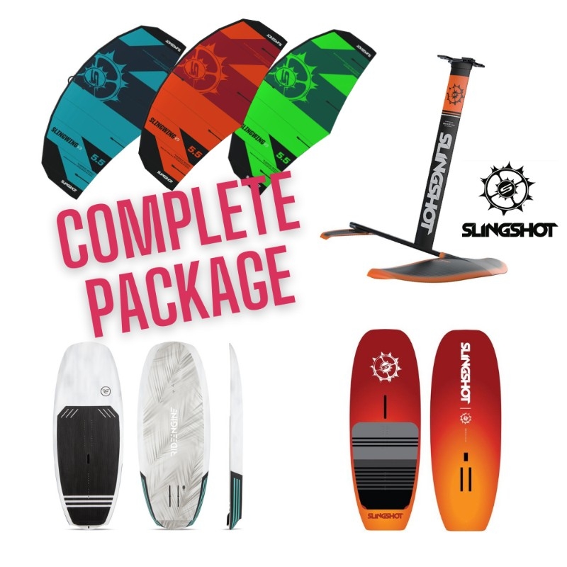 Slingshot FWing V1 Wingfoil Package – Wing Foiling – The Foiling Collective