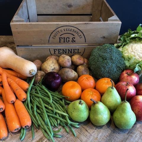 BOX C – Small Vegetable And Fruit Box (feeds 2+)