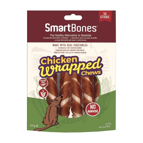 SmartBones Chicken Mini Sticks (5) – TC Feeds & Tack Haven