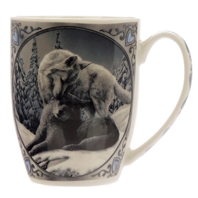 Snow Kisses Porcelain Mug by Lisa Parker | Kitchenware | Planet Merch