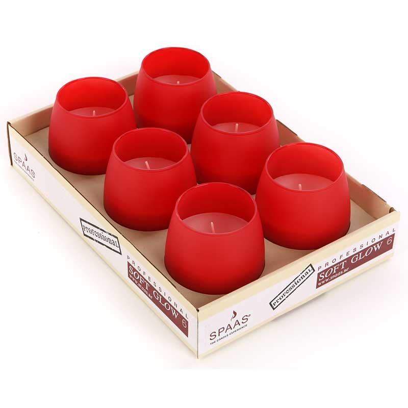 Soft Glow (Case 36) – Red – The Covent Garden Candle Co Ltd