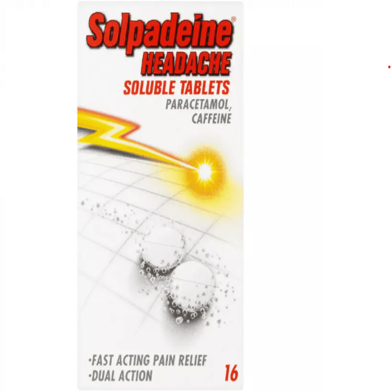 Solpadeine Headache Soluble Tablets Tablets 16 – Caplet Pharmacy