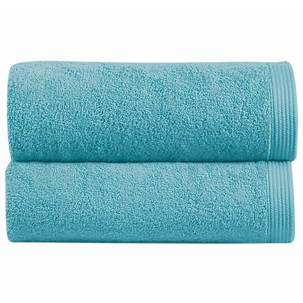 Sorema – New Plus Towels – Aruba – Bath Towel – Blue – 100% Combed Cotton / 580 GSM – 50cm x  100cm