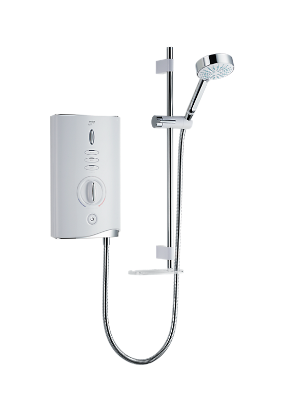 Mira Sport 9.0kW Airboost Electric Shower White/Chrome