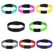 Sports Plus+ Kids Medical Alert Bracelets Grey – Personalised Medical