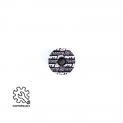 Unite Stem Cap – Custom Engraved Black