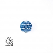 Unite Stem Cap – Custom Engraved Blue