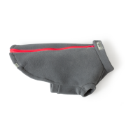 Dog Coats for Maltese – Dog Coats by Stix and Co. M – Light Grey – Pink