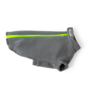 Other Breeds & Cross Breeds – Dog Coats by Stix and Co. S – Light Grey – Yellow